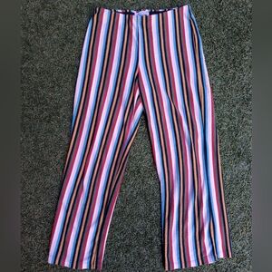 Urban Outfitters Striped Multicolor Pants - Super Comfortable